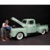 Car Girl in Tee Kylie Figurine for 1/18 Scale Models by American Diorama