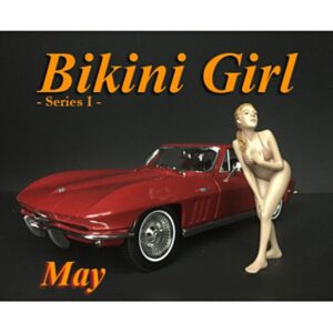 May Bikini Calendar Girl Figure for 1/24 Scale Models by American Diorama