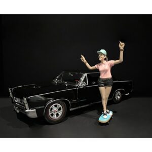 Skateboarder Figurine IV for 1/24 Scale Models by American Diorama