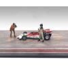 “Race Day” Two Diecast Figures Set 2 for 1/43 Scale Models by American Diorama