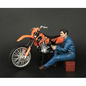 Mechanic Michael Figurine for 1/12 Scale Motorcycle Models by American Diorama