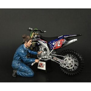 Mechanic Chole Figurine for 1/12 Scale Motorcycle Models by American Diorama