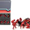 Formula One F1 Pit Crew 7 Figurine Set Team Red Release II for 1/43 Scale Models by American Diorama