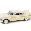 1957 Plymouth Fury Beige with Gold Metallic Stripes “Vintage Ad Cars” Series 10 1/64 Diecast Model Car by Greenlight