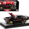 1969 Chevrolet Camaro SS 396 Black with Bright Red Stripes “Dart Machinery” Limited Edition to 5250 pieces Worldwide 1/24 Diecast Model Car by M2 Machines