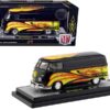 1960 Volkswagen Delivery Van Black Pearl “Kelly Crazy Painter”” Limited Edition to 6880 pieces Worldwide 1/24 Diecast Model by M2 Machines