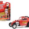 Topo Fuel Altered Dragster Red “Hooker Headers” “Running on Empty” Series 16 1/64 Diecast Model Car by Greenlight