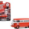 Volkswagen Type 2 Panel Van Red and White “Phillips 66 Service” “Running on Empty” Series 16 1/64 Diecast Model Car by Greenlight