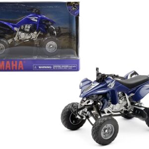 Yamaha YFZ 450 ATV Blue 1/12 Diecast Model by New Ray