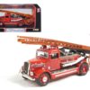 1938 Dennis Light Four Fire Engine Red 1/43 Diecast Model by Road Signature