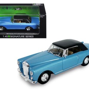 1961 Bentley Continental S2 Park Ward Blue 1/43 Diecast Model Car by Road Signature