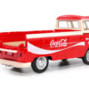 1962 Volkswagen T1 Pickup Truck Red and White “Refreshing Coca-Cola” 1/43 Diecast Model Car by Motor City Classics