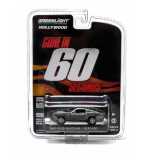 1967 Ford Mustang Custom “Eleanor” “Gone in 60 Sixty Seconds” (2000) Movie 1/64 Diecast Car Model by Greenlight