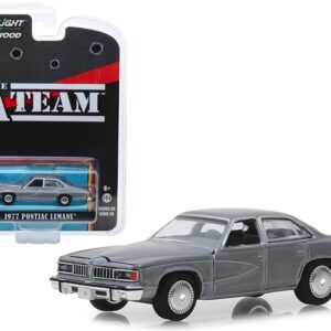 1977 Pontiac LeMans Gray “The A-Team” (1983-1987) TV Series “Hollywood Series” Release 25 1/64 Diecast Model Car by Greenlight