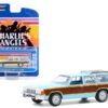 1979 Ford LTD Country Squire Light Blue with Wood Grain Paneling “Charlie’s Angels” (1976-1981) TV Series “Hollywood Series” Release 29 1/64 Diecast Model Car by Greenlight