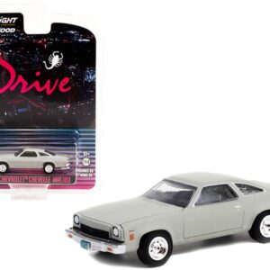 1973 Chevrolet Chevelle Malibu Matt Gray “Drive” (2011) Movie “Hollywood Series” Release 33 1/64 Diecast Model Car by Greenlight