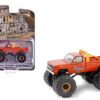 1986 Chevrolet Silverado Monster Truck Orange “Buffalo Tremor II” “Kings of Crunch” Series 15 1/64 Diecast Model Car by Greenlight