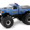 1987 Ford F-250 Monster Truck Blue Metallic “Bigfoot #6” “Kings of Crunch” Series 15 1/64 Diecast Model Car by Greenlight