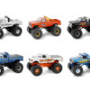 “Kings of Crunch” Set of 6 Monster Trucks Series 15 1/64 Diecast Model Trucks by Greenlight