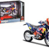 KTM 450 Rally Dakar #1 “Red Bull” 1/18 Diecast Motorcycle Model by Bburago