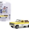 1967 Ford F-100 Pickup Truck Yellow and White with Yellow Interior “Farm to Table Fresh Picked Lemons” “Norman Rockwell” Series 5 1/64 Diecast Model Car by Greenlight