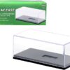 Collectible Acrylic Display Show Case with Black Plastic Base for 1/64 Scale Model Cars by Greenlight