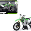 Kawasaki KX 450F Green 1/12 Diecast Motorcycle Model by New Ray