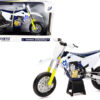 Husqvarna FS450 White and Blue 1/12 Diecast Motorcycle Model by New Ray