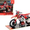 Honda CRF450R #94 Ken Roczen Red “Honda HRC Team” Race Bike 1/12 Diecast Motorcycle Model by New Ray