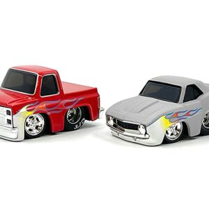 “Pro Street” Series 1 Chevrolet Double Pack Set of 2 Cars Diecast Model Cars by CarTuned