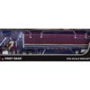 Kenworth W900A with 60″ Aerodyne Sleeper and Utility 53′ ABS Spread-Axle Roll Tarp Trailer Plum Purple with Stripes 1/64 Diecast Model by DCP/First Gear