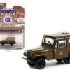 1970 Jeep DJ-5 Dark Olive Green U.S. Army “Battalion 64” Release 1 1/64 Diecast Model Car by Greenlight