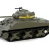 1943 M4 Sherman Tank “13th Armored Regiment 1st Armored Division Tunisia World War II” (1943) United States Army “Battalion 64” Series 4 1/64 Diecast Model Car by Greenlight