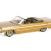 1964 Chevrolet Impala Convertible Lowrider Gold Metallic with Gold Interior “California Lowriders” Series 5 1/64 Diecast Model Car by Greenlight