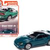 1993 Dodge Stealth R/T Peacock Green with Black Top “Modern Muscle” Limited Edition to 14478 pieces Worldwide 1/64 Diecast Model Car by Auto World