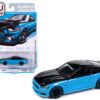 2015 Ford Mustang GT “Petty’s Garage” Petty Blue and Black “Modern Muscle” Limited Edition 1/64 Diecast Model Car by Auto World