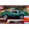 1974 Ford Maverick Grabber Green with Black Stripes “Forgotten Classics” Series 1/24 Diecast Model Car by Motormax