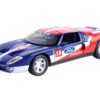 Ford GT Concept #58 Blue and Red with White Stripes “GT Racing” Series 1/24 Diecast Model Car by Motormax