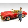 Auto Mechanic Chain Smoker Larry Figurine for 1/18 Scale Models by American Diorama