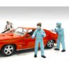 Hazmat Crew Figurine II for 1/18 Scale Models by American Diorama