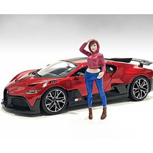 “Girls Night Out” Jessie Figurine for 1/24 Scale Models by American Diorama