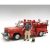 “Firefighters” Getting Ready Figure with Boots Accessory for 1/24 Scale Models by American Diorama