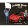 Camera Crew Figure II “Crew Holding Reflector” For 1:24 Scale Models by American Diorama