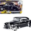 1950 Chevrolet Bel Air Lowrider Black “Get Low” Series 1/24 Diecast Model Car by Motormax