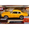 1974 Ford Maverick Yellow “Forgotten Classics” 1/24 Diecast Model Car by Motormax