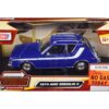 1974 AMC Gremlin X Blue with White Stripes and Roof Rack “Forgotten Classics” Series 1/24 Diecast Model Car by Motormax