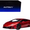 Lamborghini Huracan EVO Rosso Bia Red Metallic 1/18 Model Car by Autoart