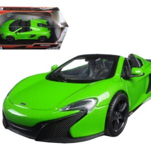 McLaren 650S Spider Green 1/24 Diecast Model Car by Motormax