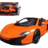 McLaren 650S Spider Orange 1/24 Diecast Model Car by Motormax