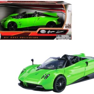 Pagani Huayra Roadster Green 1/24 Diecast Model Car by Motormax